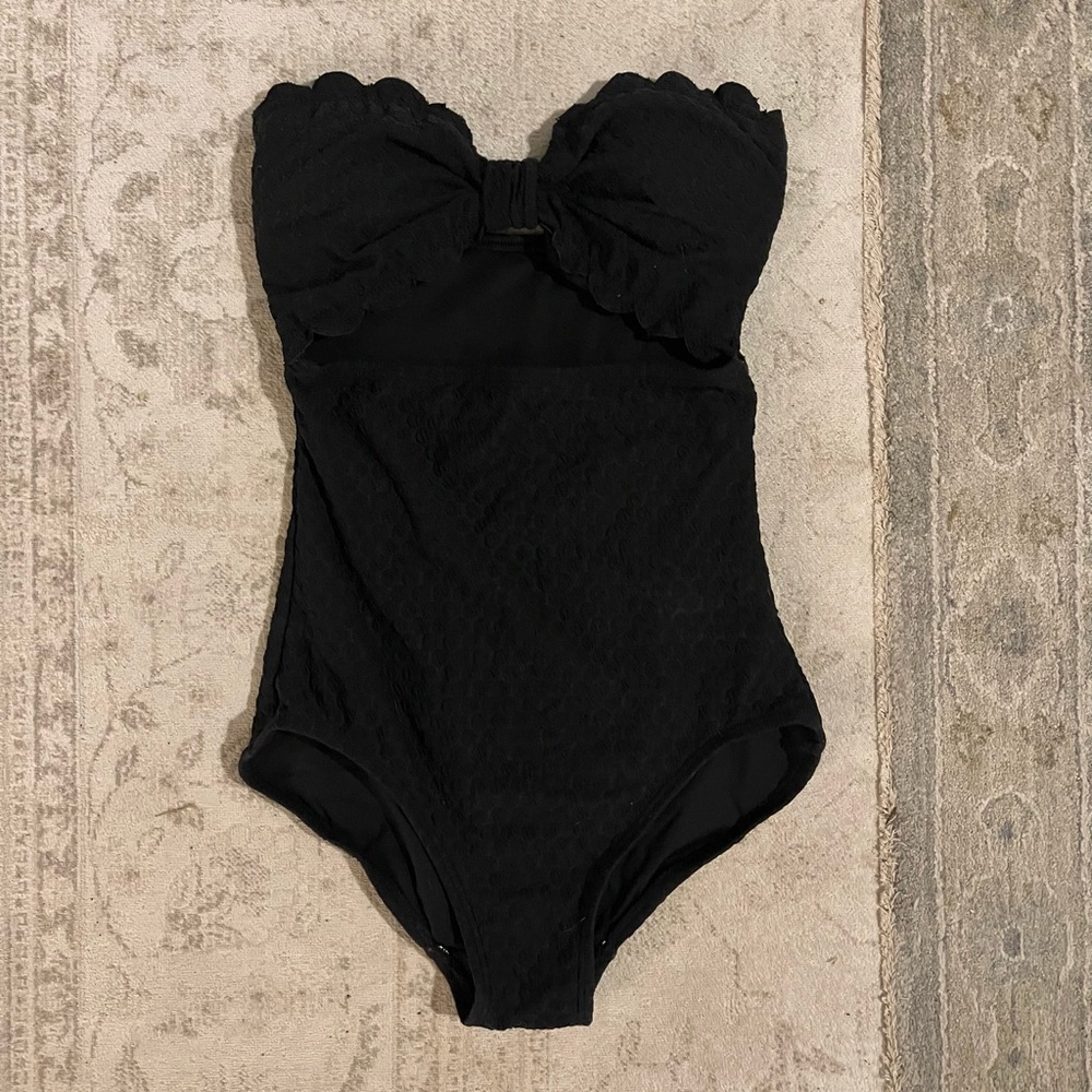 Kate Spade Black One Piece Swimsuit